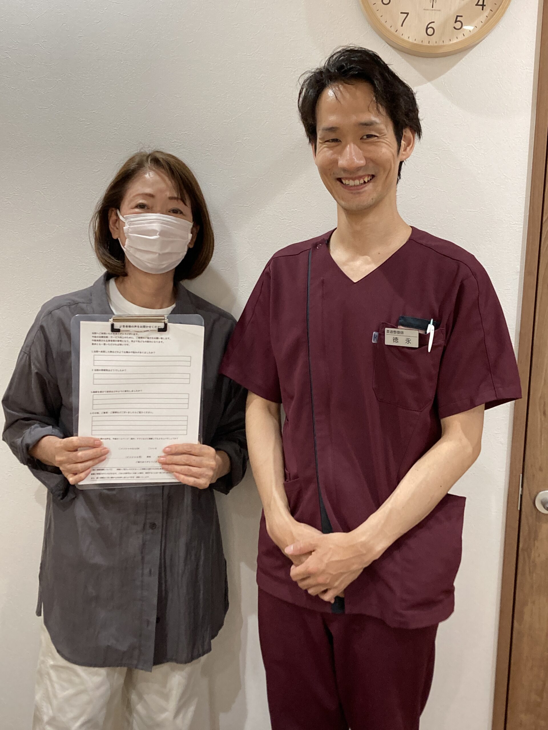 坐骨神経痛が改善した患者さん